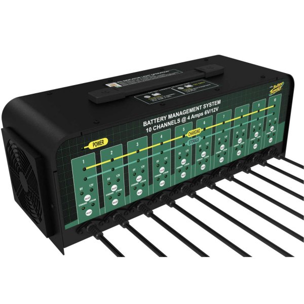 バッテリー充電器 6V/12V, 4A 