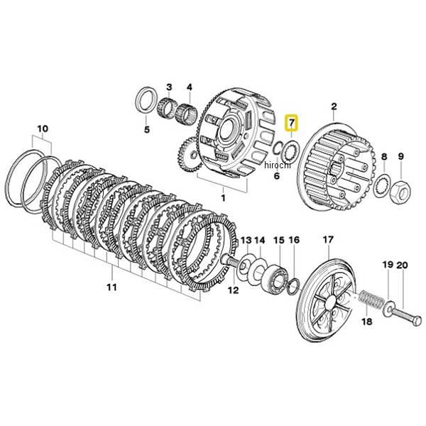 ワッシャー 21217700140
