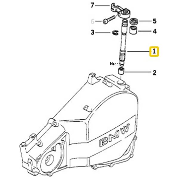 操作シャフト 21217700306