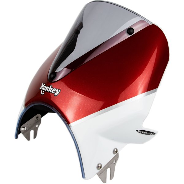 フライスクリーン 18年-20年 モンキー125 赤/白