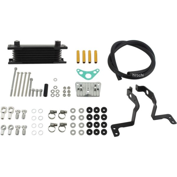 オイルクーラーKIT フレームマウント 取り出し付き モンキー、ゴリラ ゴールドパイプ