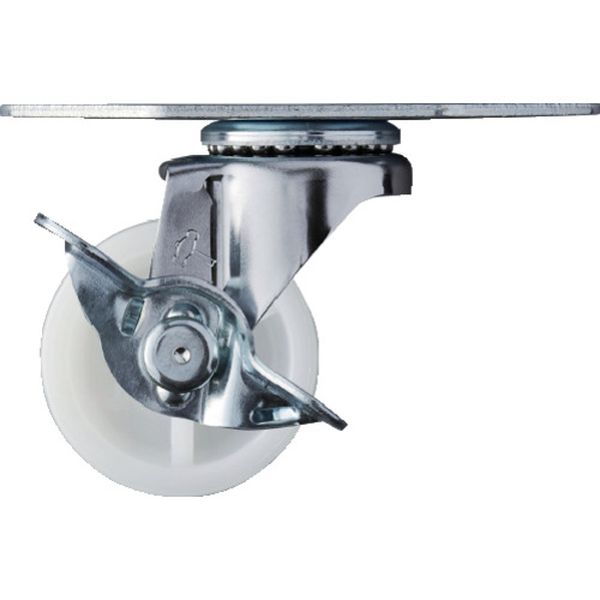 215EN40  Eシリーズコーナー 旋回式ナイロン車輪 40mm ストッパー付