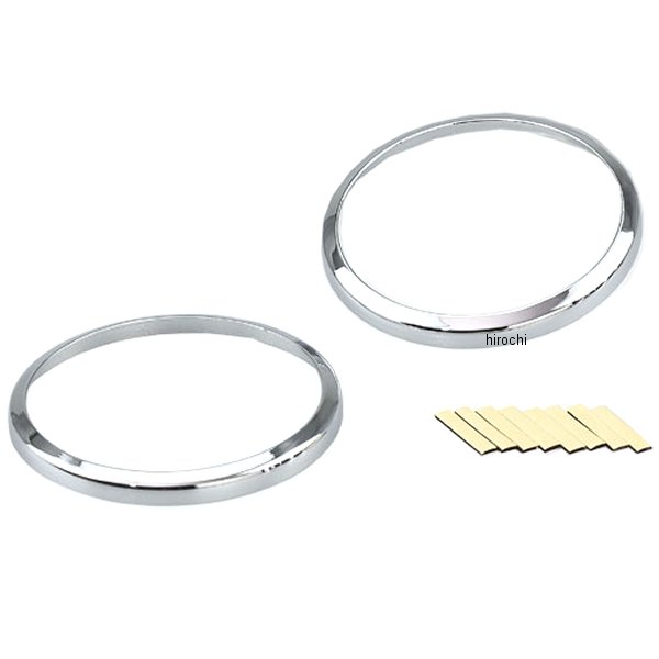 ウインカーリム 20年以降 レブル250、レブル500 クロームメッキ 2個入り