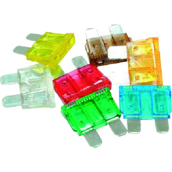 217-3244  平型ヒューズ 70個セット