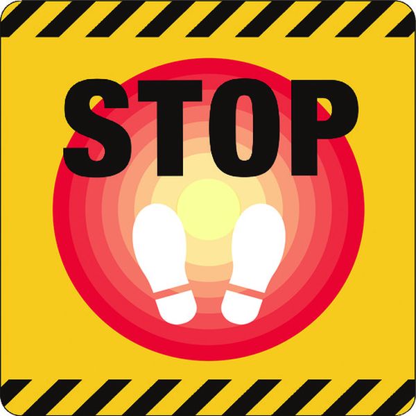 IJPFCPG3TRS023 コマーシャル・パーキング・グラフィックス3 1000x1000mm STOP