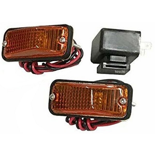 ウインカーランプ #630 カウルタイプ アンバー 汎用