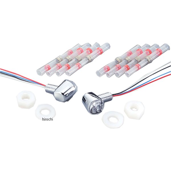 ウインカー＆テールランプ Nanoコンビランプ クロームメッキ 2個入り