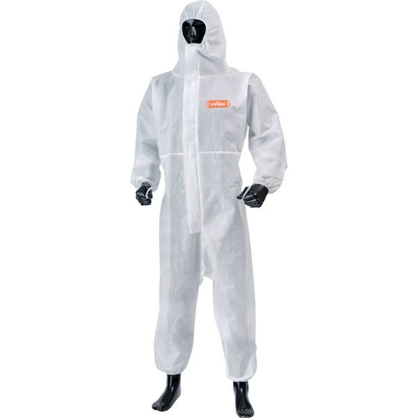 22001004XXL LIVMOA［［(R)］］1000AS 化学防護服 耐水圧スタンダードタイプ(帯電防止加工)