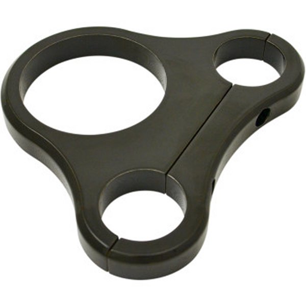 【セール特価】 シングルメーター マウントキット 1.25ハンドルバー 60mm ミニ メーター 黒