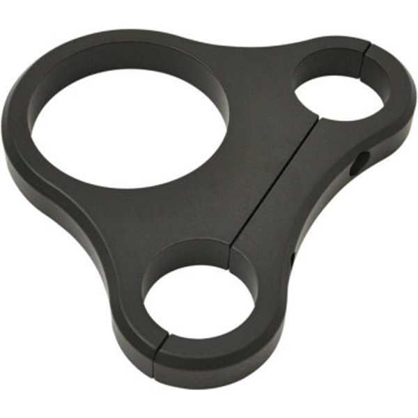 【セール特価】 シングルメーター マウントキット 1.25ハンドルバー 60mm ミニ メーター 黒つや消し