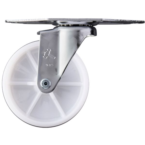 220EN100 814-1867 コーナーキャスター Eシリーズコーナー 自在式ナイロン車輪 100mm