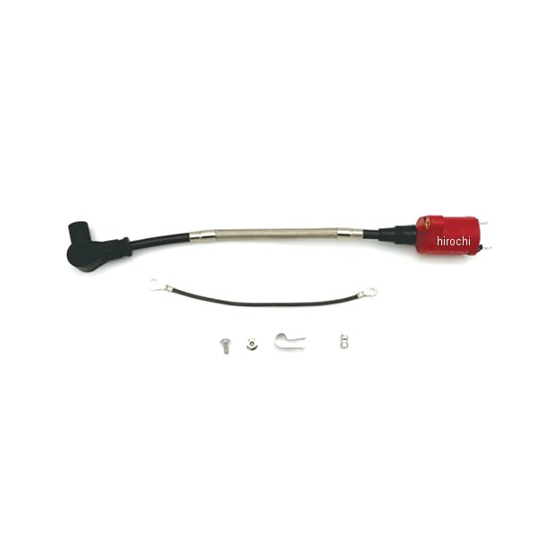 スピードプロツインシリコンプラグコード ステンレスブレイデッドタイプ付 NSR50/NS-1 ブラック/レッド