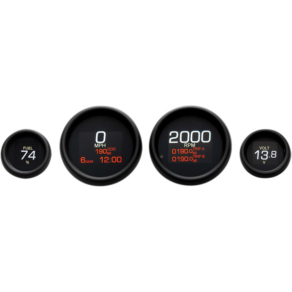 4ゲージMLXシリーズキット 04年-13年 FLHT 黒