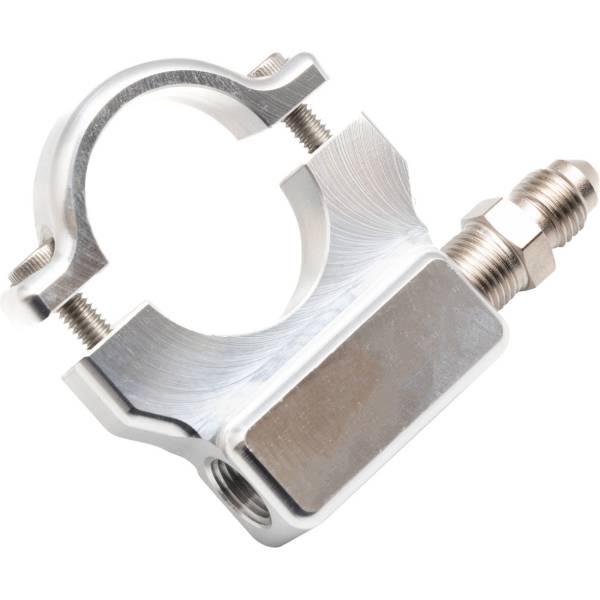 【セール特価】 オイル圧力ゲージマウント 1.25インチ シルバー