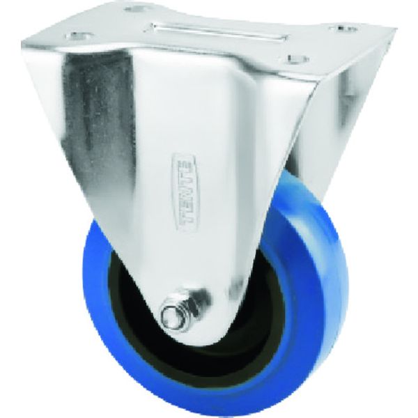 AK100  プレート式キャスター(タイヤ痕レスタイプ) φ100 固定式