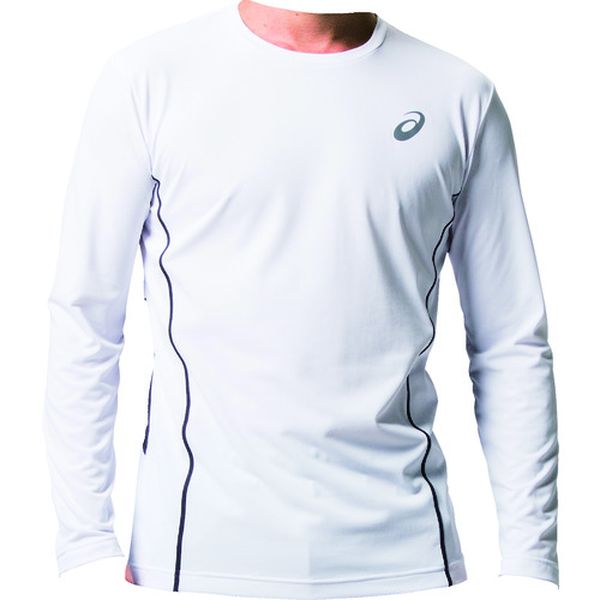 ウィンジョブロングスリーブシャツ ブリリアントホワイト/ダークグレー XL