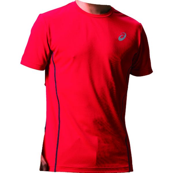 ウィンジョブハーフスリーブシャツ クラシックレッド/ダークグレー 2XL