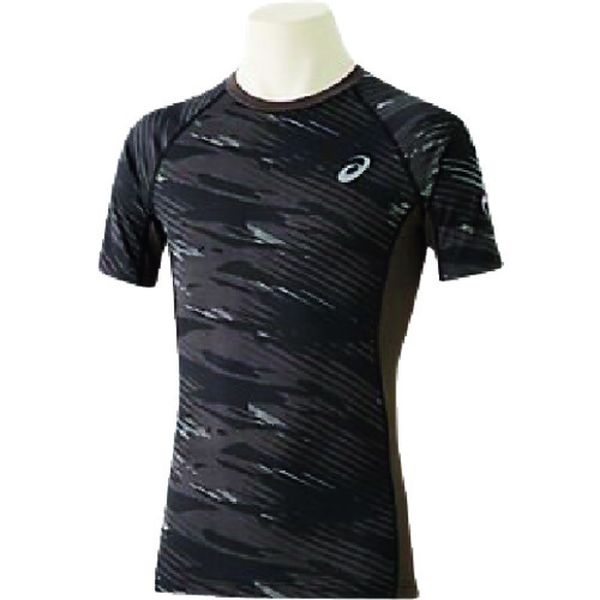 ウィンジョブハーフスリーブシャツ パフォーマンスブラック/ダークグレー 2XL