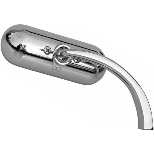 ミニ オーバル ミラー 右 クローム 1個売り