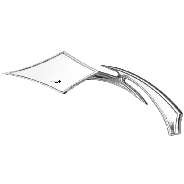 ミラー フラッシュ 左 クローム