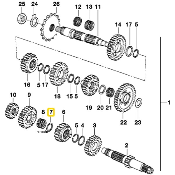 ワッシャー 23002343195