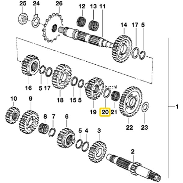 ワッシャー 23002343199