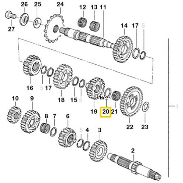 ワッシャー 23007700161