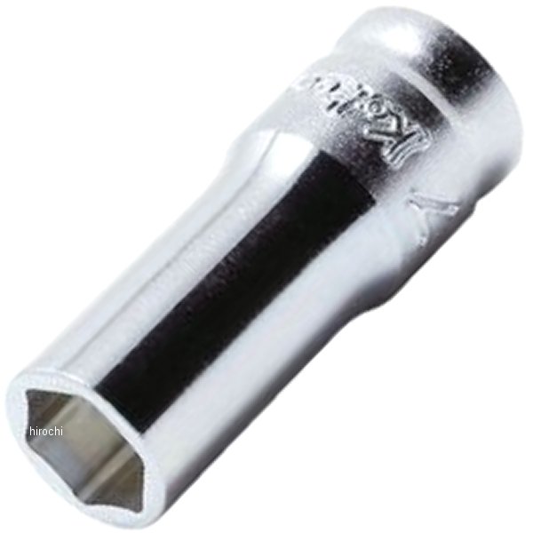 Ko-ken Z-EAL 1/4"(6.35mm)SQ. 6角セミディープソケット 10mm