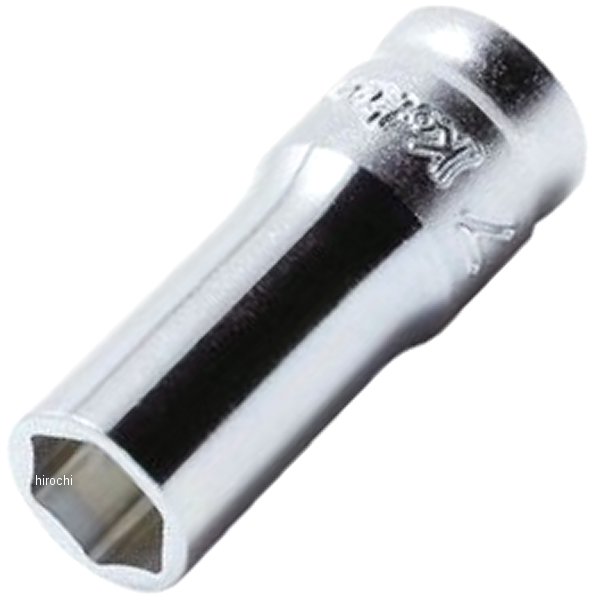 Ko-ken Z-EAL 1/4"(6.35mm)SQ. 6角セミディープソケット 13mm