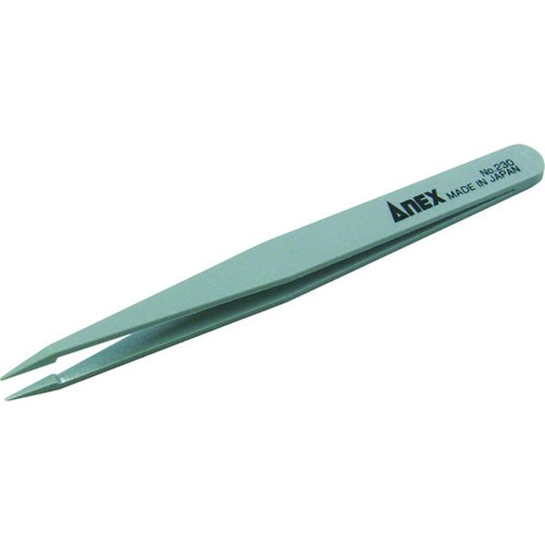 493-6876  プラスチックピンセット 先細型