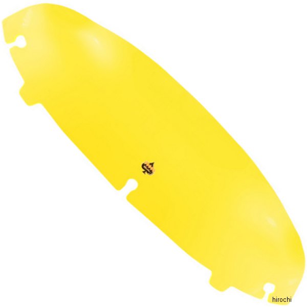 WINDSHIELD FLH 6.5" YELL