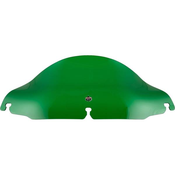 Kolor Flare ウィンドシールド 6-1/2インチ 10年-13年 ハーレー FLHTK 緑