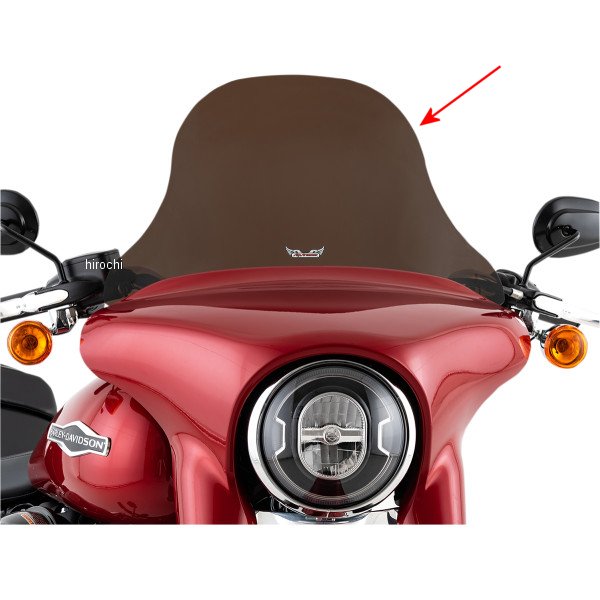 WINDSHIELD FLSB 10 DRK S