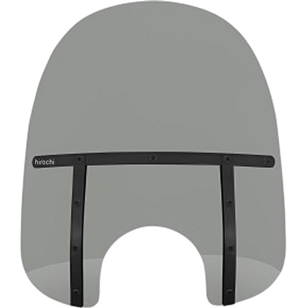 ファット シールド 13インチ 7インチカットアウト ブラックスモーク/黒