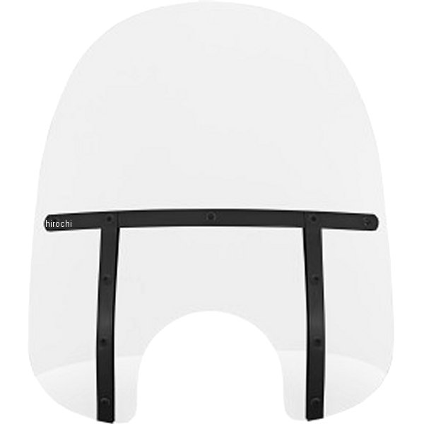 ファット シールド 19インチ 7インチカットアウト クリア/黒