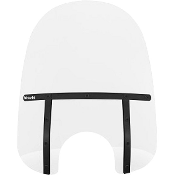 ファット シールド 21インチ 7インチカットアウト クリア/黒