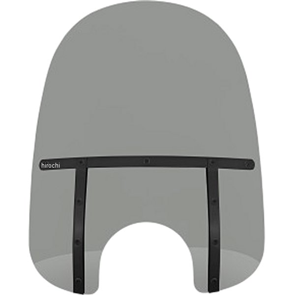 ファット シールド 21インチ 7インチカットアウト ブラックスモーク/黒