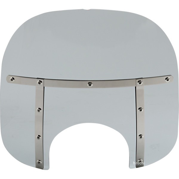 ウインドシールド ファット 15インチ高/ライト幅9インチ ブラックスモーク