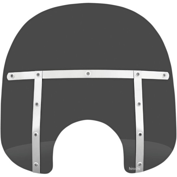 ウインドシールド ファット 15インチ高/ライト幅7インチ ダークブラックスモーク