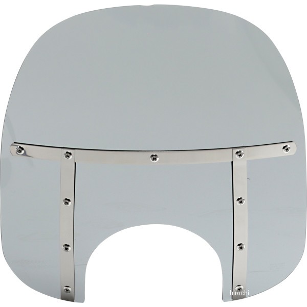 ウインドシールド ファット 17インチ高/ライト幅9インチ ブラックスモーク