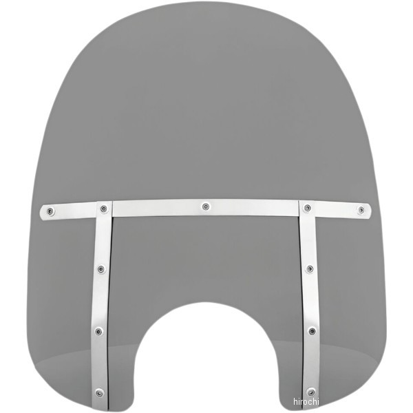 ウインドシールド ファット 19インチ高/ライト幅7インチ ブラックスモーク