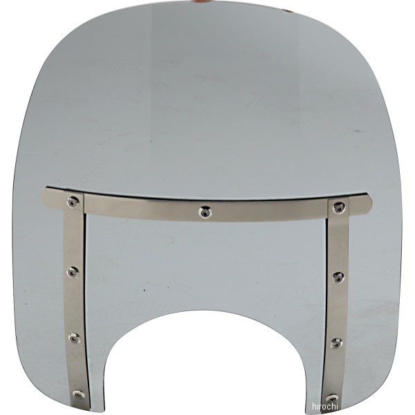 ウインドシールド スリム 15インチ高/ライト幅9インチ ダークブラックスモーク