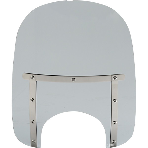 ウインドシールド スリム 17インチ高/ライト幅9インチ ブラックスモーク