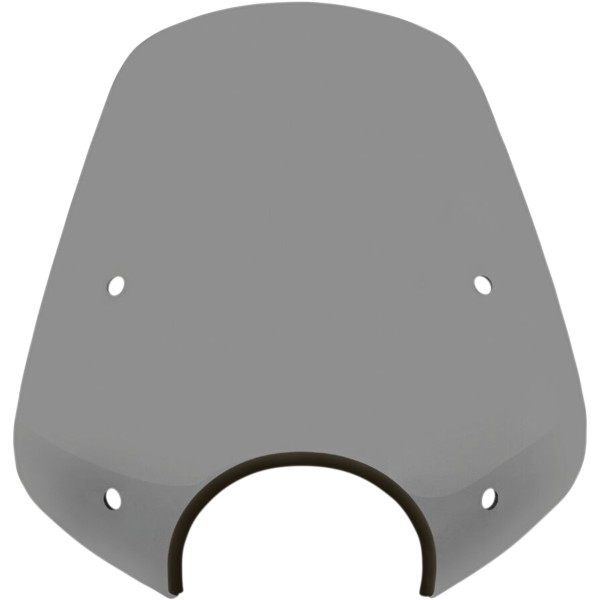 ウインドシールド ポップトップ 16インチ高/ライト用カット幅7インチ ブラックスモーク