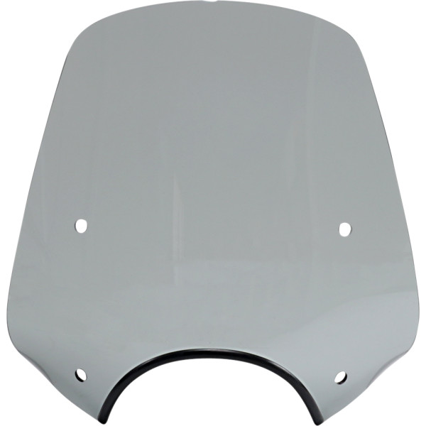 ウインドシールド ポップトップ 16インチ高/ライト用カット幅9インチ ブラックスモーク