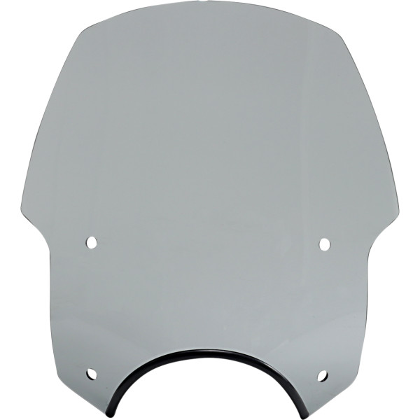 ウインドシールド アレイキャット 18インチ高/ライト用カット幅9インチ ブラックスモーク