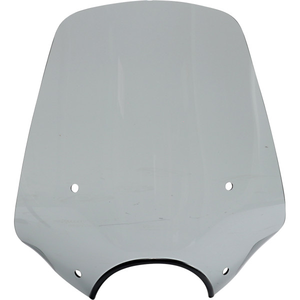 ウインドシールド ビッグショット 20インチ高/ライト用カット幅9インチ ブラックスモーク