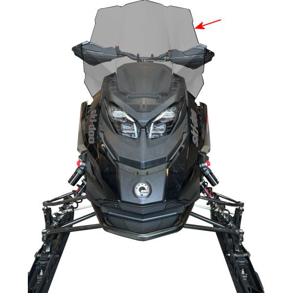 Gen5 ウィンドシールド 14インチ 23年 Ski-Doo Summit Edge w/165インチ Track