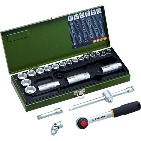 232-1144  ソケットレンチセット3/8”(6角タイプ)