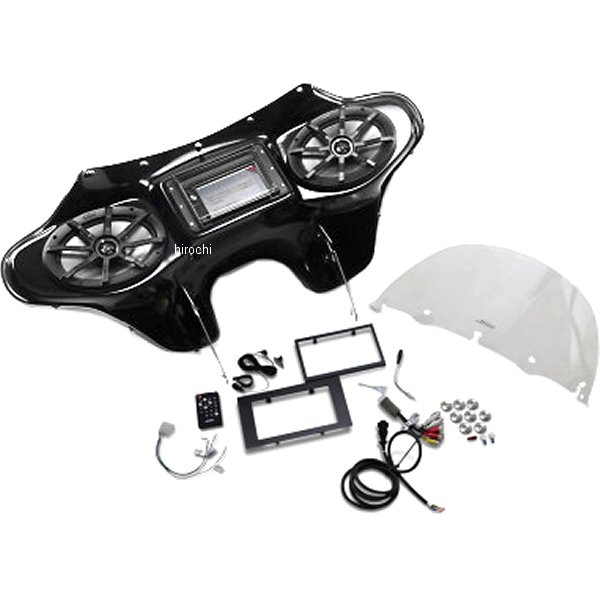 【セール特価】 フェアリングキット FX/FL 5"x9"スピーカー2個/200W